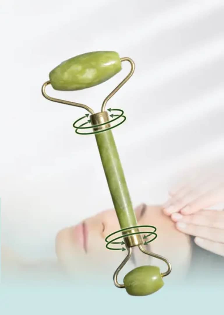 kit visage roller guasha + jade roller